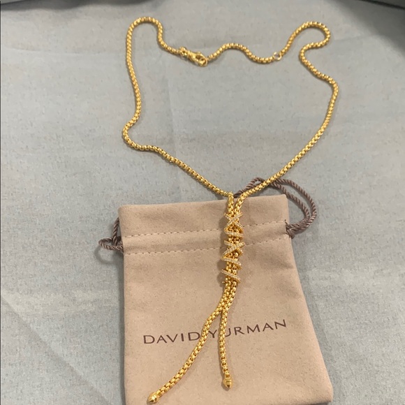 David Yurman Gold Necklace - Picture 1 of 5
